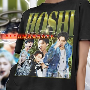 ★Seventeen Hoshi着用★ 【IAM NOT A HUMANBEING】T-Shirt Seventeen Fashion (세븐틴 패션) 🩵🩷 | Hoshi wore Fear of