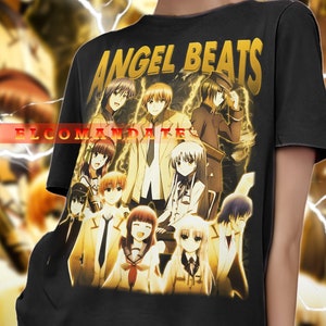ANGEL BEATS Vintage Shirt, Angel Beats Homage Tshirt, Angel Beats Fan Tees, Angel Beats Retro 90s Sweater, Angel Beats Merch Gift, Angel