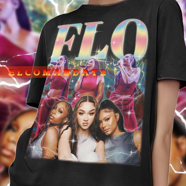 FLO Vintage Shirt, Flo Homage Tshirt, Flo Fan Tees, Flo Retro 90s Sweater, Flo Merch Gift, Flo Girl Group, Jorja Douglas, Stella Quaresma,