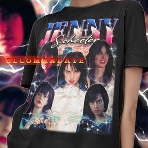 ジェニー・シェクター ヴィンテージシャツ、ショータイム Lの世界 ジェニー・シェクター ファンTシャツ、ジェニー・シェクター レトロ90年代セーター、Lの世界 ジェニー・シェクター マーチャンダイズTシャツ