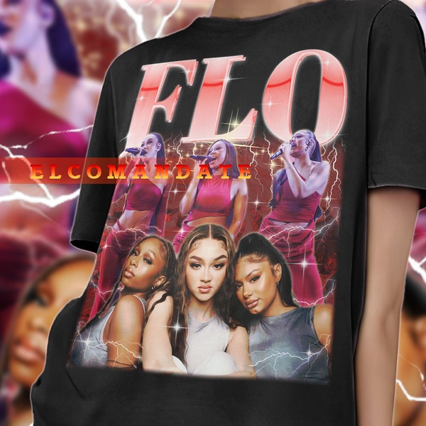 FLO Vintage Shirt, Flo Homage Tshirt, Flo Fan Tees, Flo Retro 90s Sweater, Flo Merch Gift, Flo Girl Group, Jorja Douglas, Stella Quaresma,