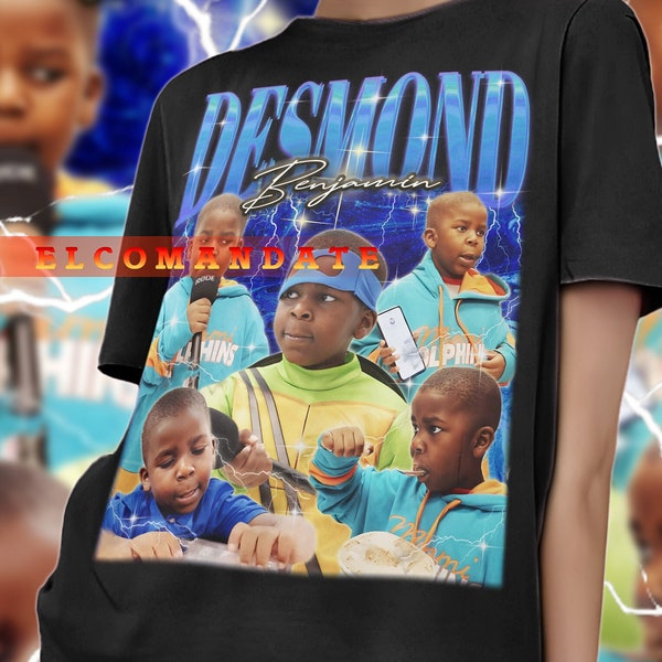 DESMOND BENJAMIN Vintage Shirt, Desmond Benjamin Homage Tshirt, Desmond Benjamin Fan Tees, Desmond Benjamin Retro 90s Sweater, Desmond