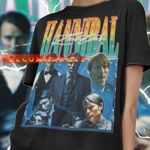 HANNIBAL LECTER Homage Shirt, Hannibal Lecter Vintage Tshirt, Hannibal Lecter Fan Tees, Hannibal Lecter Retro 90s Sweater, Hannibal Lecter