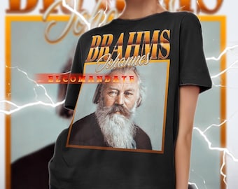 JOHANNES BRAHMS Shirt, Johannes Brahms Vintage Shirt, Johannes Brahms Retro 90s Tshirt, Johannes Brahms Bootleg Tee, Johannes Brahms Sweater