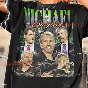 MICHAEL SAYLOR Bootleg Shirt, Michael Saylor Retro Tees, Tech Tycoon T-Shirt, Financial Alpha Longsleeve, Michael Saylor Vintage Sweater