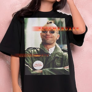 Robert Deniro Shirt, TAXI DRIVER Shirt, Travis Bickle Tee, Goodfellas Shirt, Actor Portrait Tee, Robert 90s Shirt, De Niro 90s Shirt