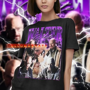 WALTER WHITE Vintage Shirt, Walter White Homage Tshirt, Walter White Fan Tees, Walter White Retro 90s Sweater, Walter White Merch Gift