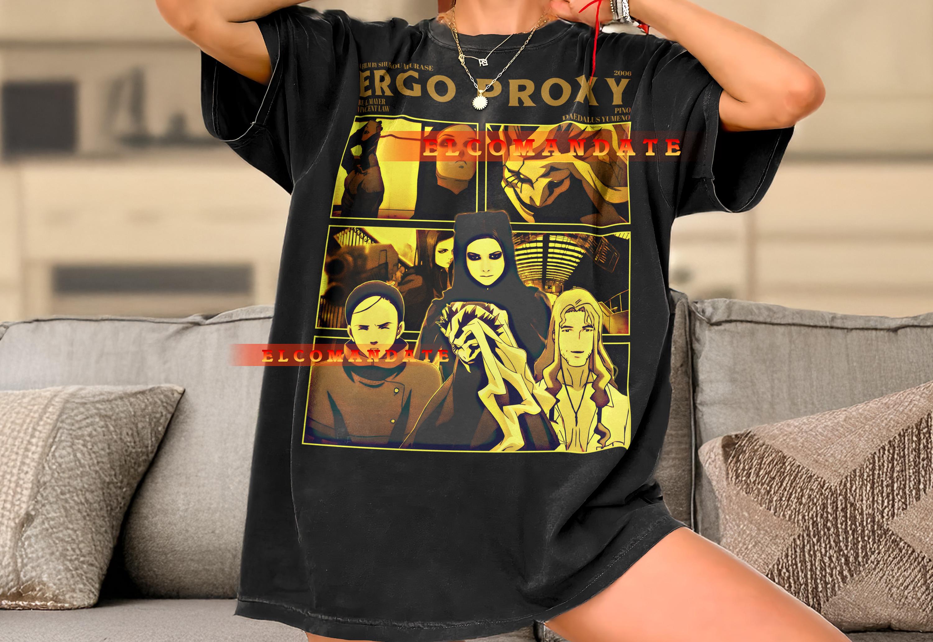 ERGO PROXYシャツ、ERGO Proxyヴィンテージシャツ、ERGO ProxyレトロT 