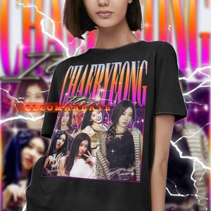 CHAERYEONG ITZY Vintage Shirt, Chaeryeong Itzy Hommage-T-Shirt, Chaeryeong Itzy Fan T-Shirts, Chaeryeong Itzy Retro 90er Jahre Pullover, Chaeryeong Itzy