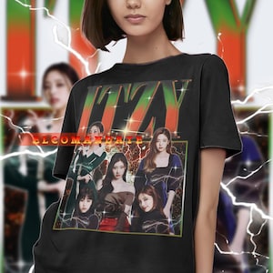 ITZY GIRL GROUP Vintage Shirt, Itzy Girl Group Homage Tshirt, Itzy Girl Group Fan Tees, Itzy Girl Group Retro 90s Sweater, Itzy Girl Group