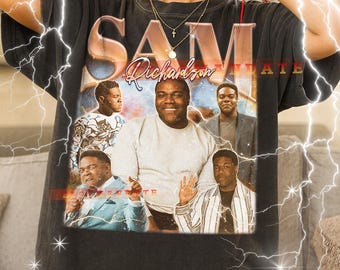 Camiseta pirata de Sam Richardson, camiseta vintage de Sam Richardson, camiseta de los 90 de Sam Richardson, camiseta retro de Sam Richardson, actor famoso