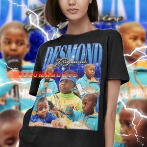 Camisa vintage de DESMOND BENJAMIN, camiseta homenaje a Desmond Benjamin, camisetas de fan de Desmond Benjamin, suéter retro de los 90 de Desmond Benjamin, Desmond