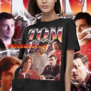 TOM WELLING Schauspieler Vintage Shirt, Tom Welling Hommage Tshirt, Tom Welling Fan T-Shirts, Tom Welling Retro 90er Jahre Pullover, Tom Welling Merch Geschenk