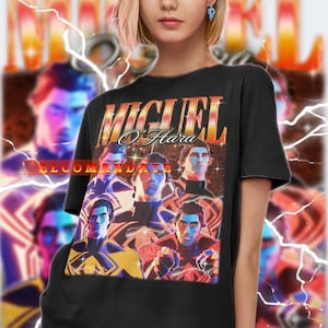 MIGUEL O&#39;HARA Shirt, Miguel O&#39;Hara Vintage Shirt, Miguel O&#39;Hara Retro 90s Tshirt, Miguel O&#39;Hara Bootleg Tee, Miguel O&#39;Hara Sweater