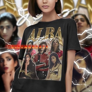 ALBA FLORES ヴィンテージシャツ、アルバフローレスオマージュTシャツ、アルバフローレスファンTシャツ、アルバフローレスレトロ90年代セーター、アルバフローレスグッズギフト、アルバ