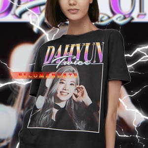 DAHYUN TWICE Vintage Shirt, Dahyun Twice Homage Tshirt, Dahyun Twice Fan Tees, Dahyun Twice Retro 90s Sweater, Dahyun Twice Merch Gift