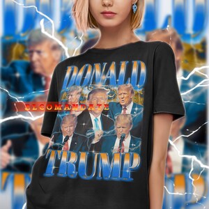 Retro TRUMP Shirt, Trump Vintage Shirt, Donald Trump 90s Tshirt, Trump Sweatshirt, Trump Longsleeve, Trump MAGA, Trump 2024, Trump Shirt