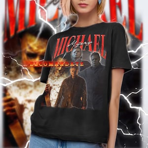 MICHAEL MYERS Halloween-shirt, vintage shirt Michael Myers, Michael Myers retro T-shirt jaren 90, Michael Myers Bootleg-T-shirt, Michael Myers-sweater