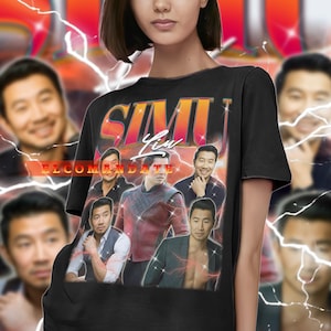 SIMU LIU ヴィンテージ シャツ、Simu Liu オマージュ T シャツ、Simu Liu ファン T シャツ、Simu Liu レトロ 90 年代セーター、Simu Liu グッズ ギフト、Simu Liu キャラクター