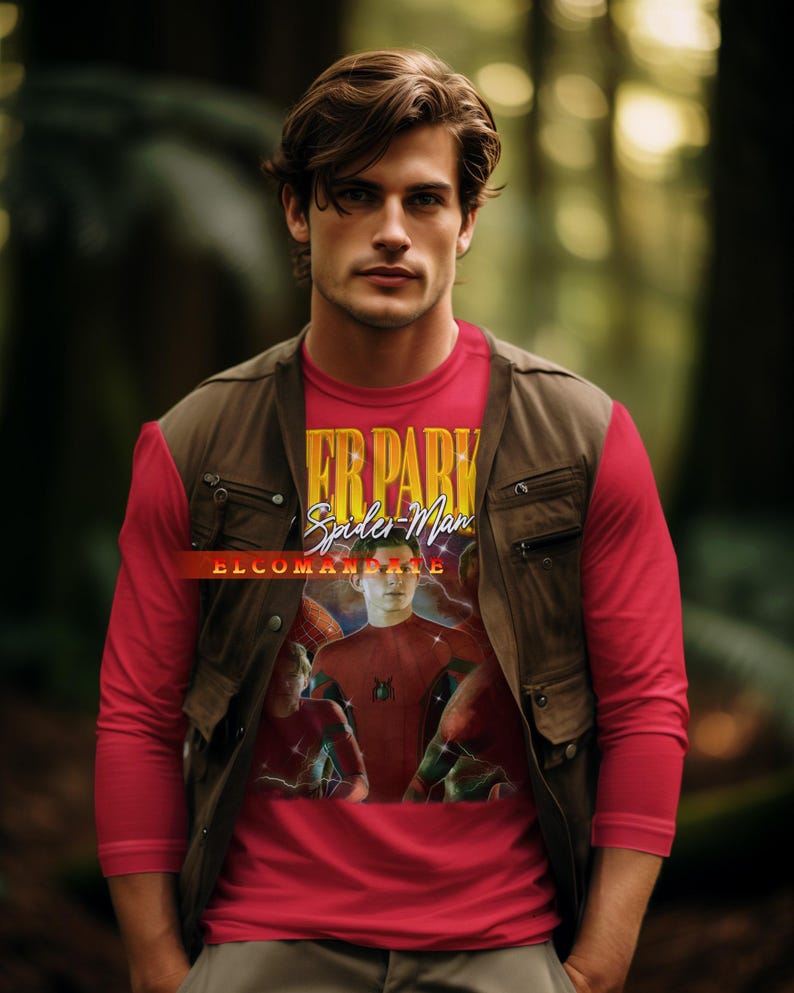 PETER PARKER Shirt, Peter Parker Vintage Shirt, Peter Parker Retro 90s Tshirt, Peter Parker Sweatshirt, Peter Parker Longsleeve Shirt image 3