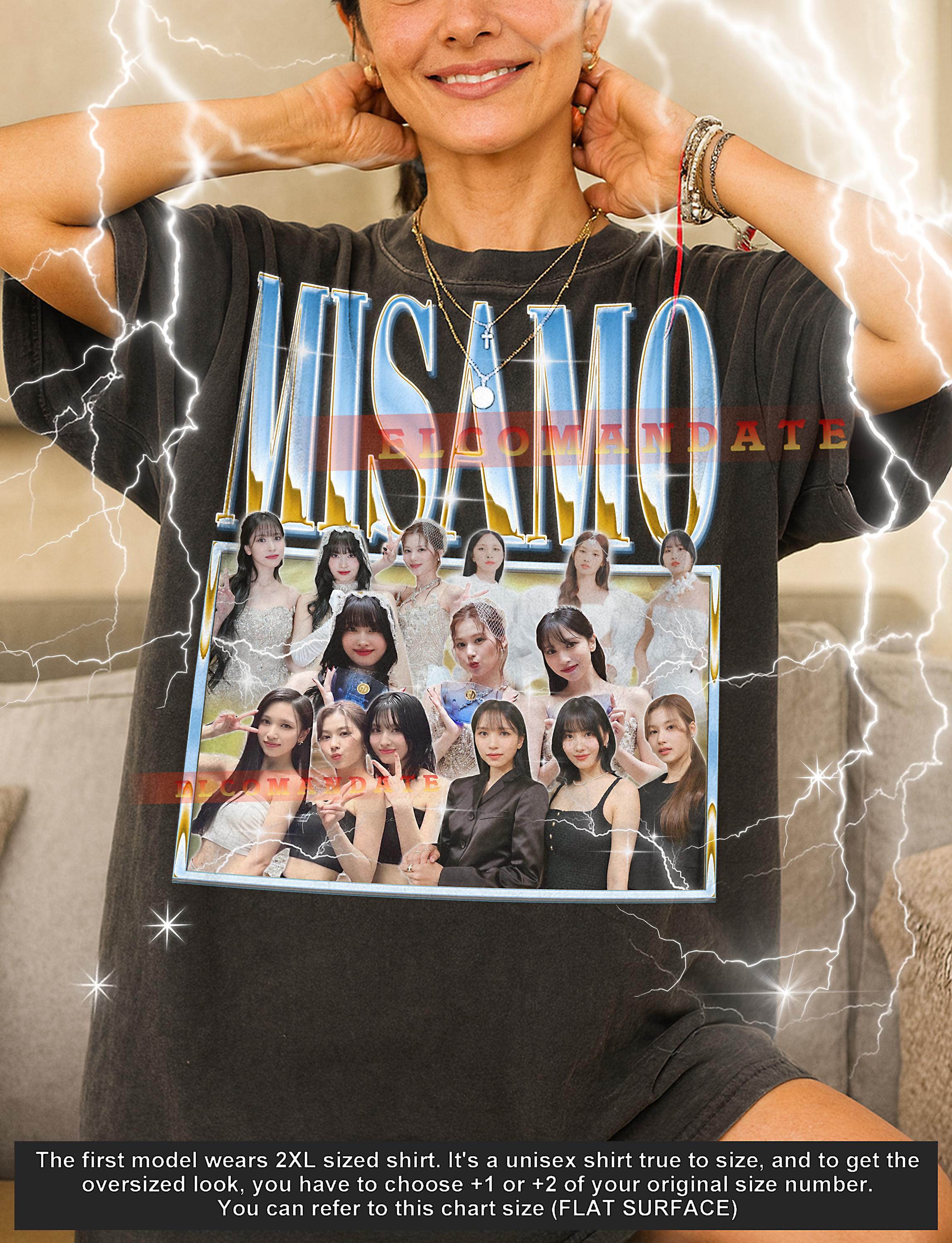 TWICE MISAMO ミサモ ミナ MINA BIG Tシャツ 公式 グッズ TWICE MISAMO ミサモ ミナ MINA BIG Tシャツ 公式 グッズ TWICE MISAMO