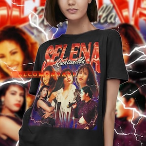 SELENA QUINTANILLA Vintage T-shirt - Selena Quintanilla Tribute Tee, Selena Quintanilla Long Sleeve Shirt, Selena Youth Tee, Kids Tee