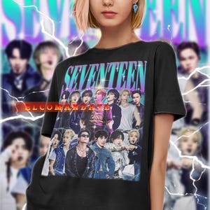 SEVENTEEN Shirt, Seventeen Vintage Shirt, Seventeen Retro 90s Tshirt, Seventeen Bootleg Tee, Seventeen Sweater