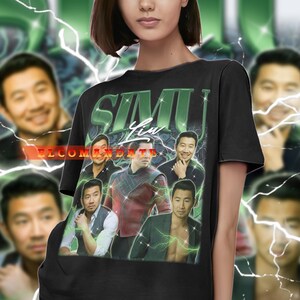 SIMU LIU オマージュ シャツ、Simu Liu ヴィンテージ T シャツ、Simu Liu ファン T シャツ、Simu Liu レトロ 90 年代セーター、Simu Liu グッズ ギフト、Simu Liu キャラクター