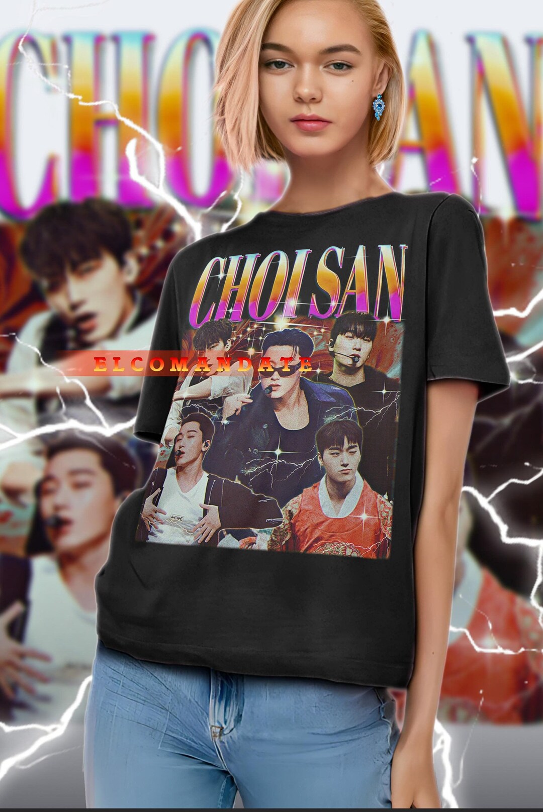 Choi San Vintage Shirt, Choi San Retro 90s Tshirt, Choi San Bootleg Tee ...
