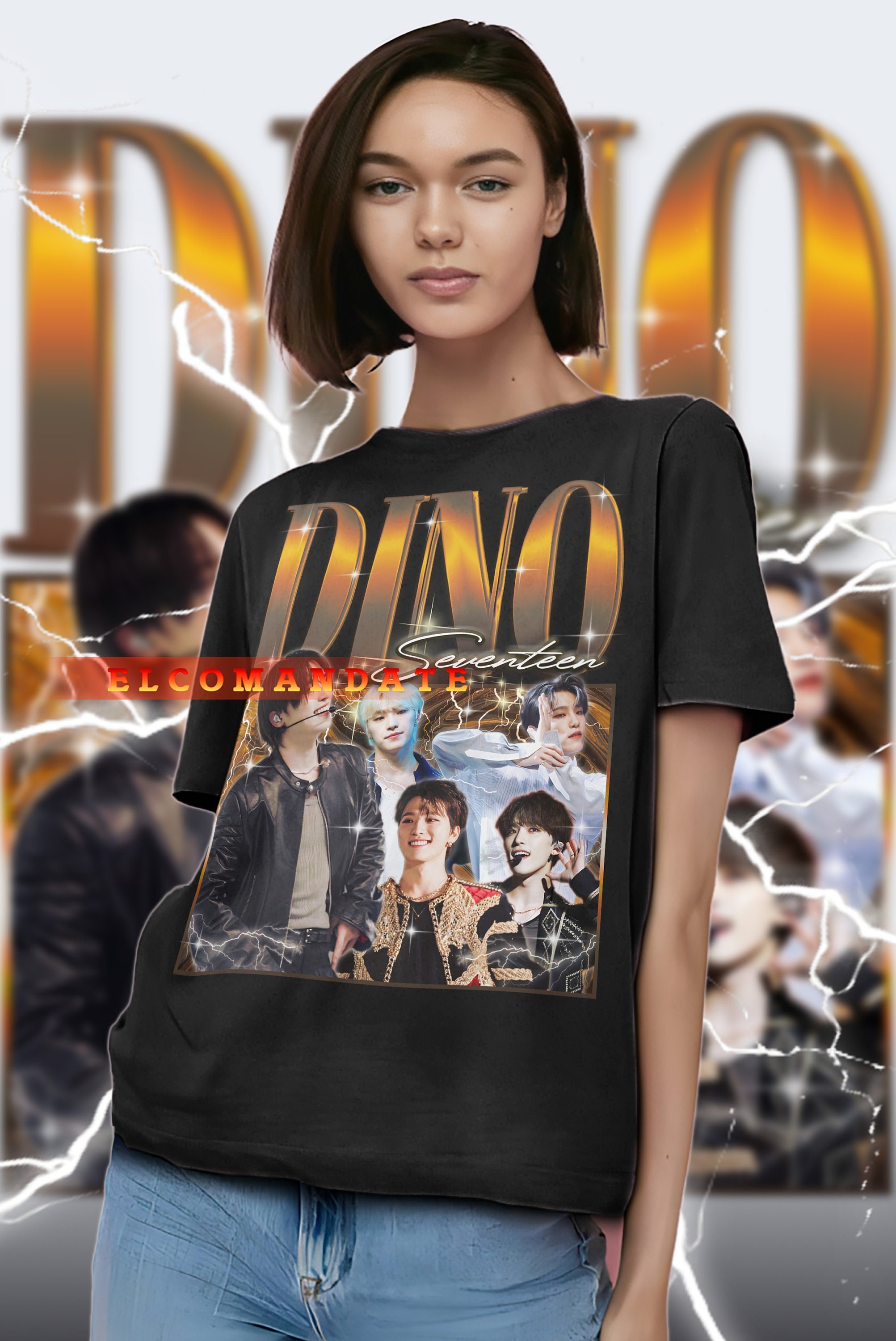 新品】SEVENTEEN ナナツアー DINO ディノ Tシャツ Lサイズ