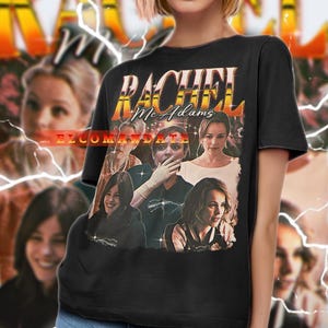 RACHEL MCADAMS Shirt - Rachel McAdams Vintage Shirt, Rachel McAdams Retro 90s Tshirt, Rachel McAdams Bootleg Tee
