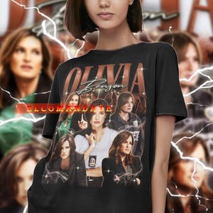 OLIVIA BENSON Vintage Shirt, Olivia Benson Homage Tshirt, Olivia Benson Fan Tees, Olivia Benson Retro 90s Sweater, Olivia Benson Merch Gift