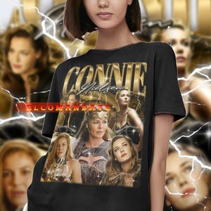 CONNIE NIELSEN Vintage Shirt, Connie Nielsen Homage Tshirt, Connie Nielsen Fan Tees, Connie Nielsen Retro 90s Sweater, Connie Nielsen Merch