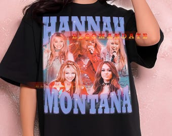 Camisa HANNAH, Hannah Montana Vintage, Hannah Montana Retro, Hannah Montana Bootleg