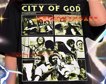 CITY OF GOD Shirt, City of God Vintage Shirt, City of God Retro