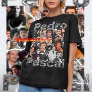 PEDRO PASCAL Bootleg Shirt, Pedro Pascal Vintage Shirt, Pedro Pascal Retro 90s Tshirt, Pedro Pascal Bootleg Tee, Pedro Pascal Sweater