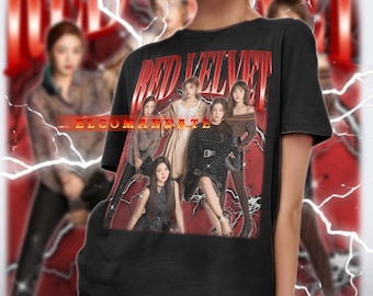 RED VELVET Shirt, Red Velvet Vintage Shirt, Red Velvet Retro 90s