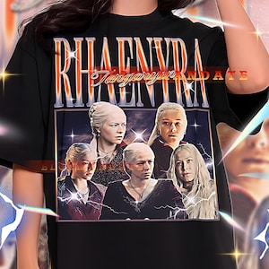 Rhaenyra Targaryen Shirt, Rhaenyra Retro 90s Tshirt, Vintage Sweater, Rhaenyra Bootleg Tees, Rhaenyra Vintage Character