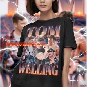 TOM WELLING Shirt, Tom Welling Vintage Shirt, Tom Welling Retro 90er Jahre Tshirt, Tom Welling Sweatshirt, Tom Welling Langarmshirt