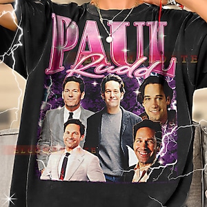 PAUL RUDD Bootleg T-Shirt, Paul Rudd Longsleeve, Paul Rudd Retro Shirt, Paul Rudd Vintage Tee, Paul Rudd 90s Shirt