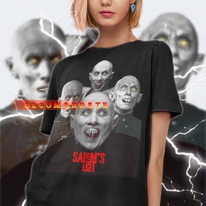 SALEM&#39;S LOT Shirt, Salem&#39;s Lot Vintage Shirt, Salem&#39;s Lot Retro Tee, Salem&#39;s Lot Bootleg Tee, Stephen King Retro