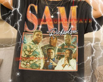 Camiseta pirata de Sam Richardson, camiseta vintage de Sam Richardson, camiseta de los 90 de Sam Richardson, camiseta retro de Sam Richardson, actor de comedia