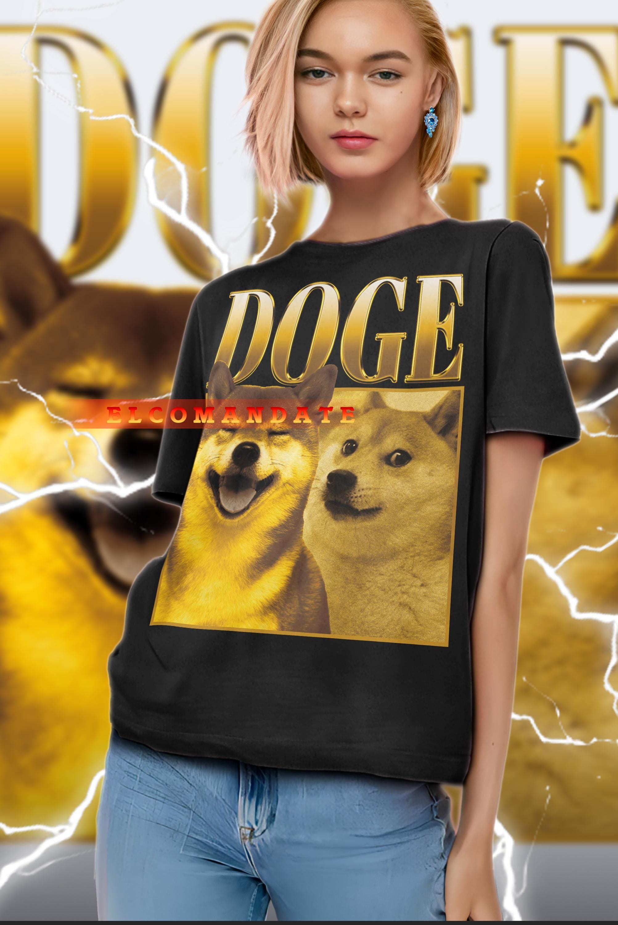かぼすちゃん ドージ（DOGE） Tシャツ DOGE Shirt, Doge Vintage Shirt, Doge Retro 90s Tshirt, Doge