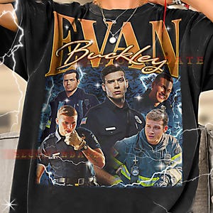 EVAN BUCKLEY Bootleg TShirt, Evan Buckley Longsleeve, Evan Buckley Retro Shirt, Evan Buckley Vintage Tee, Evan Buckley 90s Shirt