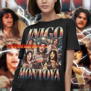 Chemise vintage INIGO MONTOYA, t-shirt hommage Inigo Montoya, t-shirts de fans Inigo Montoya, pull rétro des années 90 Inigo Montoya, cadeau merch Inigo Montoya
