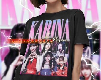 KARINA (aespa) Shirt, Aespa Merch, K-pop Idol, Karina Fan Art