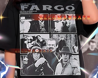 Camiseta de la película Fargo, camiseta retro de Fargo de los 90, suéter vintage, camisetas pirata de Fargo, Minnesota Nice, hermanos Coen