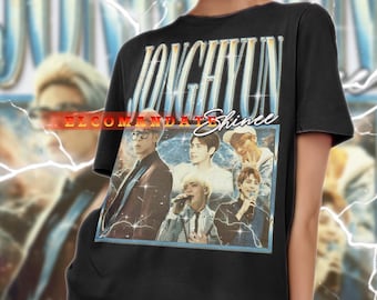 JONGHYUN SHINEE Bootleg Shirt, Jonghyun Shinee Retro Tees, Gentle