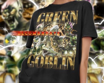 Fan del Duende Verde, Duende Verde de los 90, Camiseta del Duende Verde, Regalo del Duende Verde, Camiseta homenaje al Duende Verde, Camiseta retro del Duende Verde