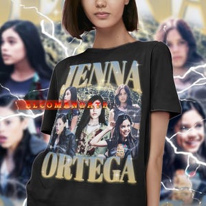 JENNA ORTEGA Vintage Shirt, Jenna Ortega Homage Tshirt, Jenna Ortega Fan Tees, Jenna Ortega Retro 90s Sweater, Jenna Ortega Merch Gift